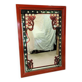 Large art nouveau style mirror