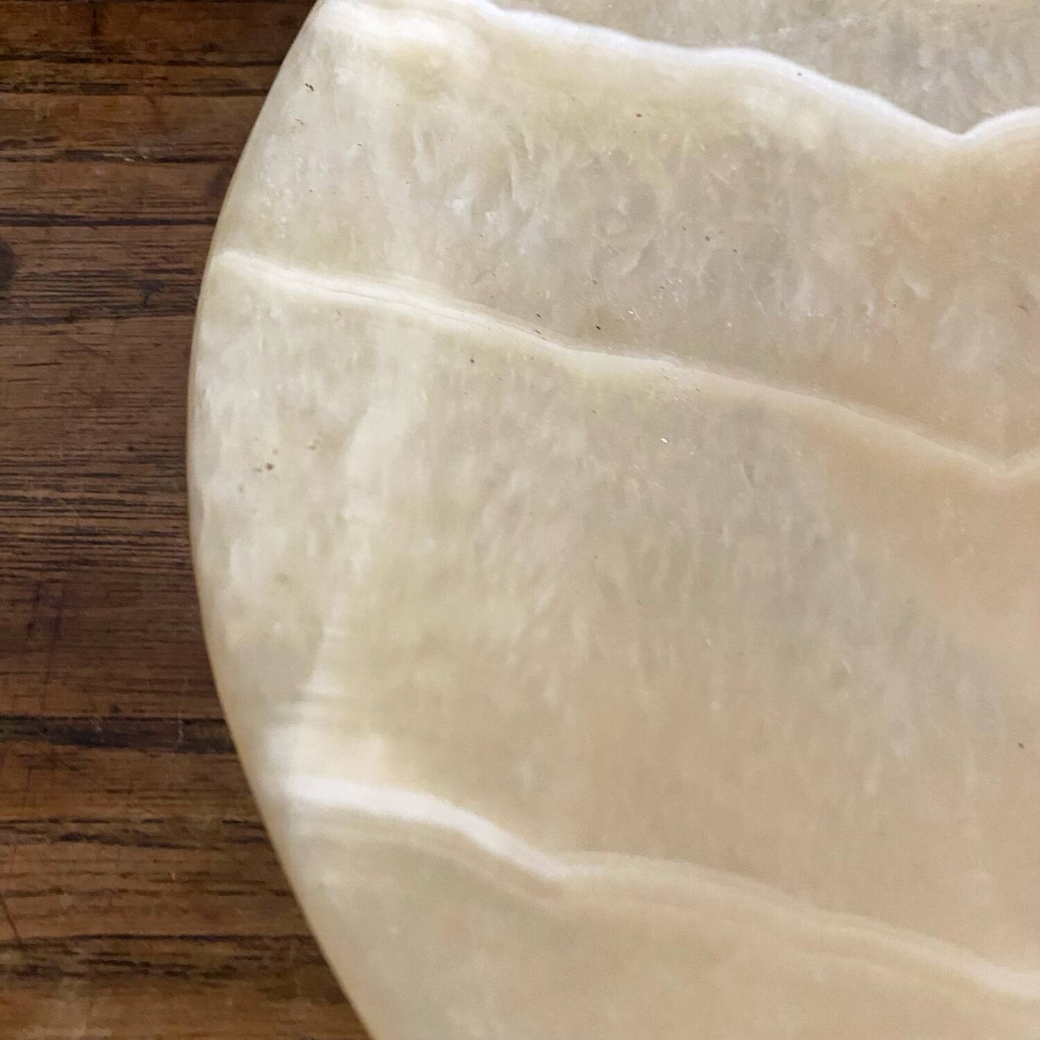 Natural onyx stone trinket tray