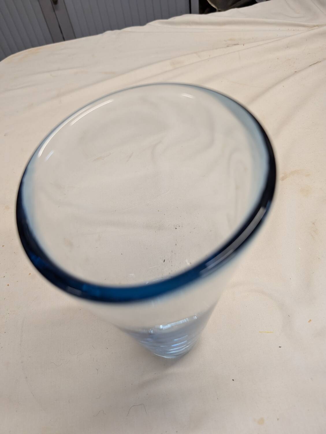 Per Lütken blue glass vase