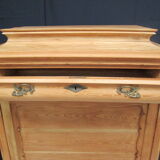 19th century Danish pine wardrobe