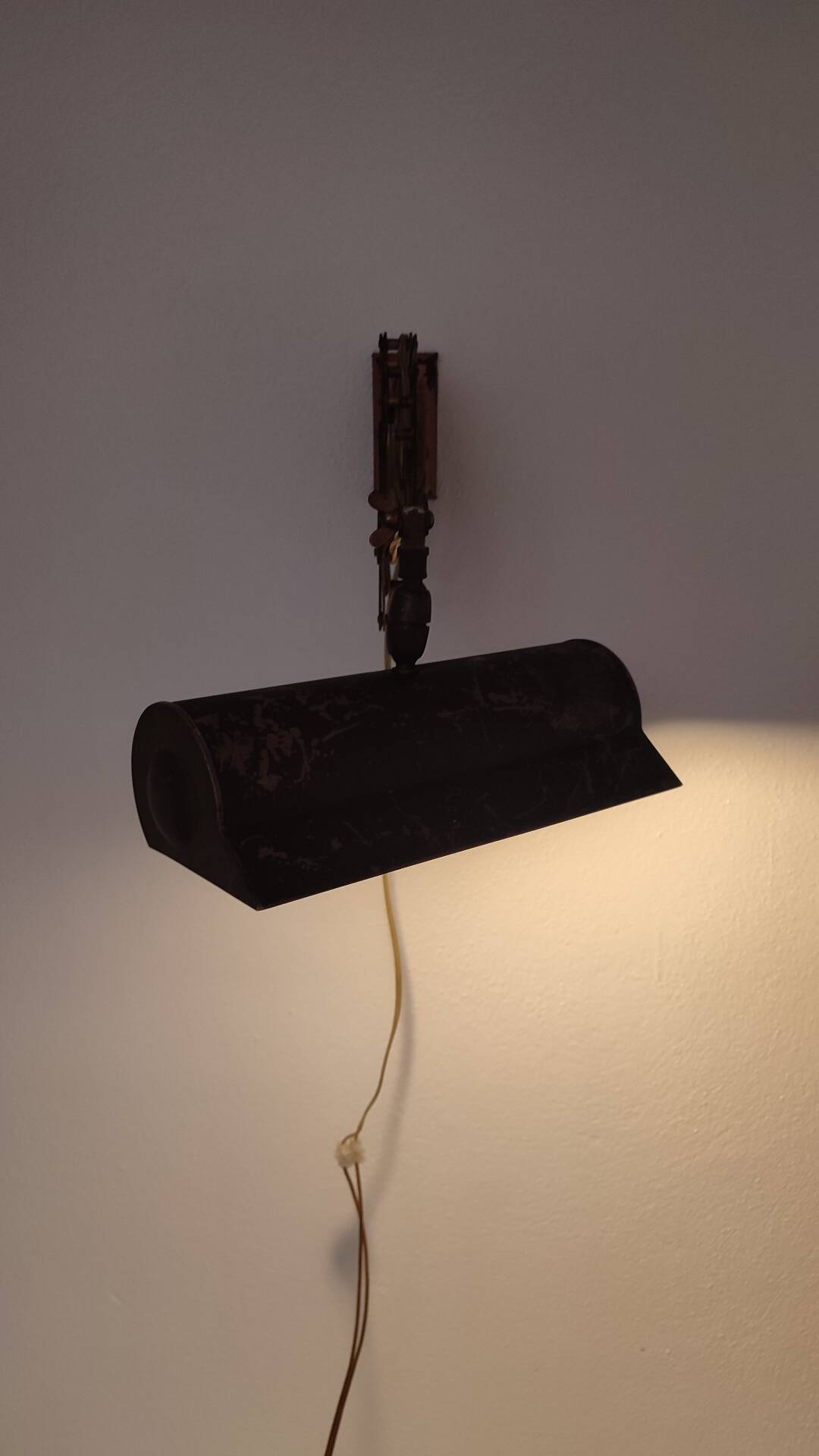 Vintage Industrial Scissor Arm Wall Lamp, Metal Pantograph Light