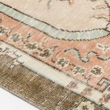 Geometric Handknotted Wool Rug