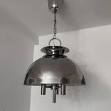 Space Age chrome design chandelier from the 70s