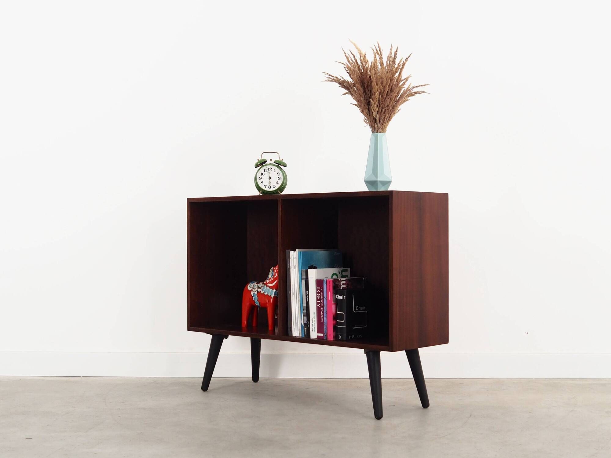 Mahogany bookcase, Danish design, 1970s, manufacturer: Bramin