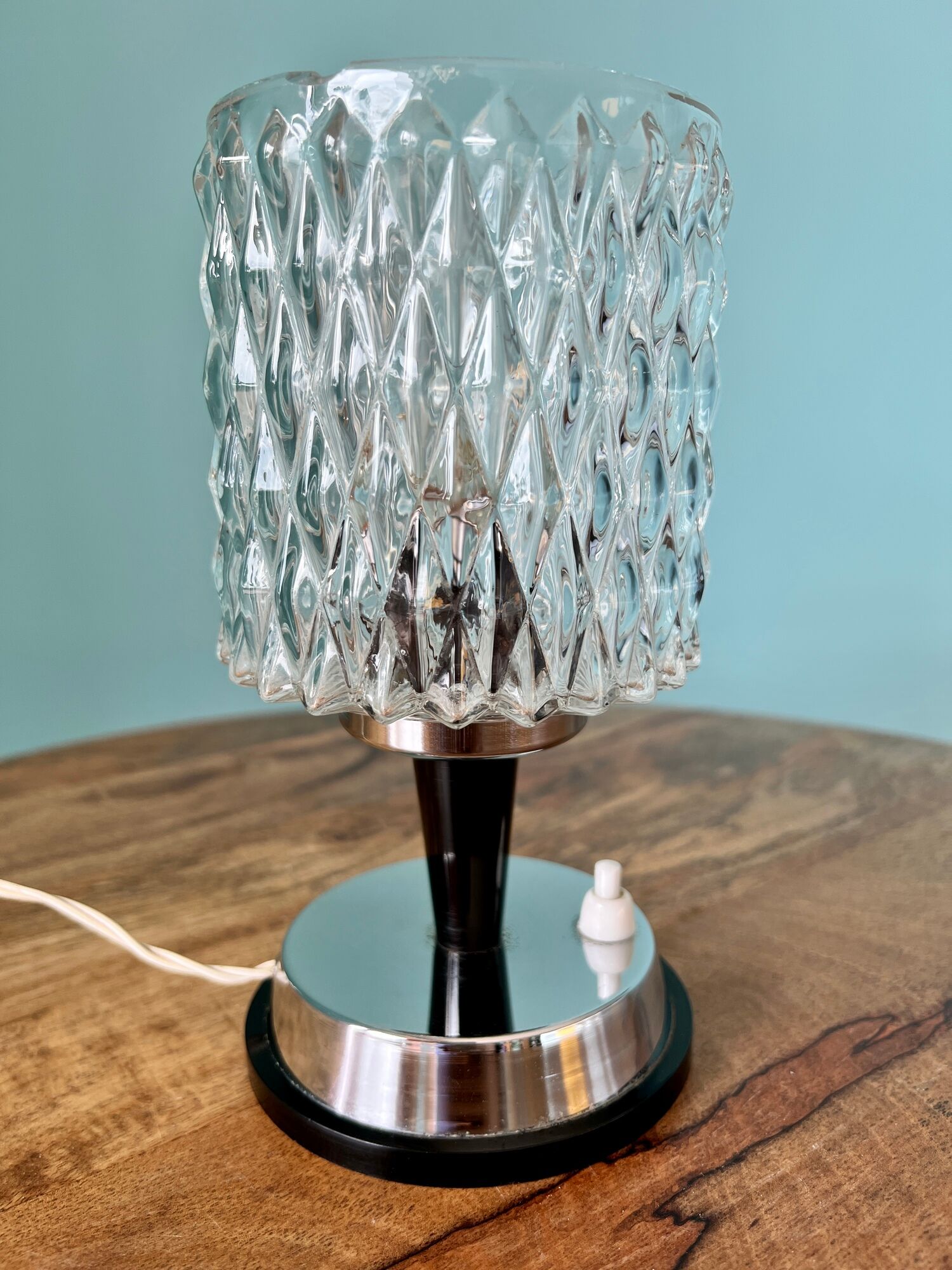 Art deco lamp / mid century lamp from 1960s / 1960s / retro table lamp for home decor