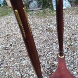 Antique Louis XVI style side table with marble top