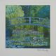 Claude Monet: Giverny, the pond with water lilies, signed lithograph.