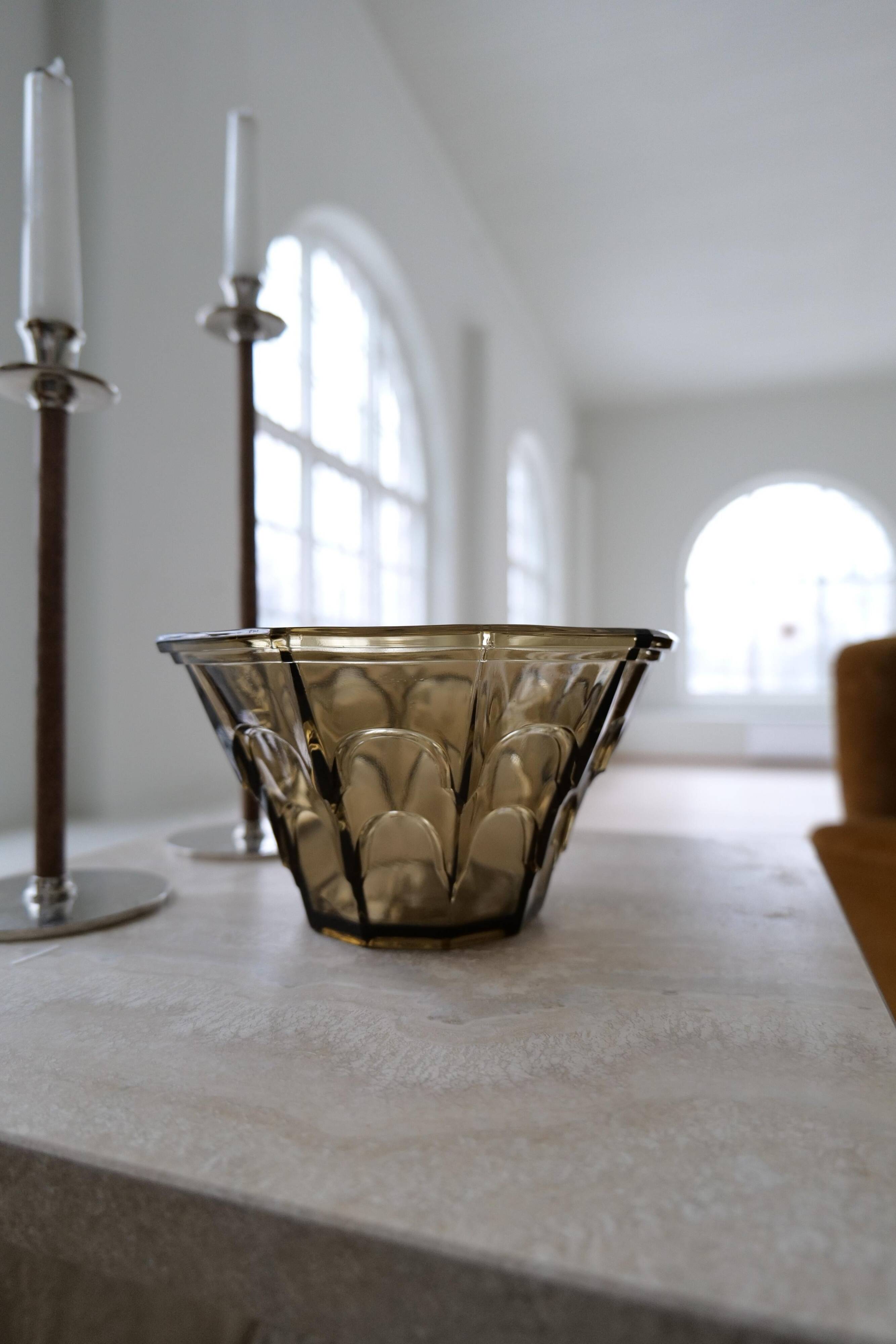 Art Deco Collection of 7 Vases and Sculptures Sweden 1920s