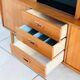 Scandinavian high teak enfilade 1960