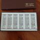 Box of 5 knife holders Royal Glassworks of Champagne
