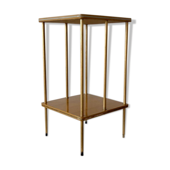 Vintage pedestal table in formica 60s