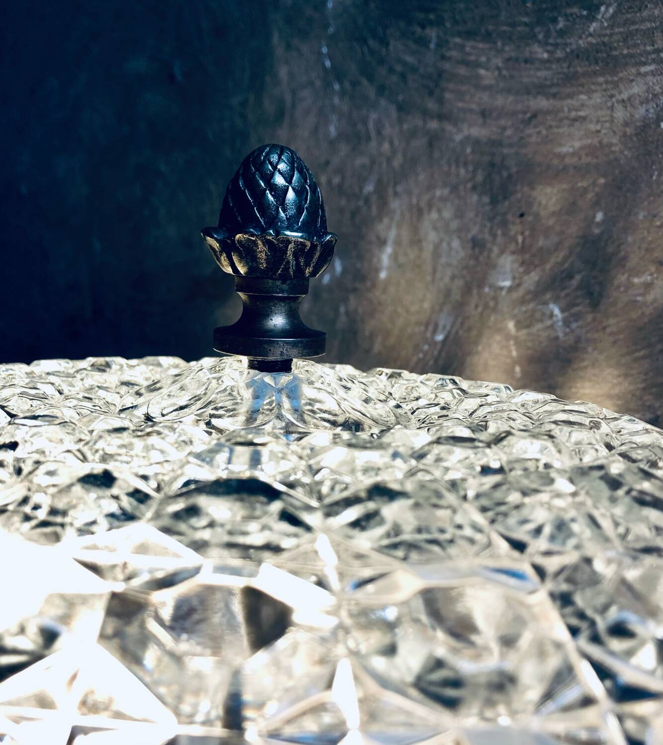 Antique luminaire glass and bronze house lucien gau