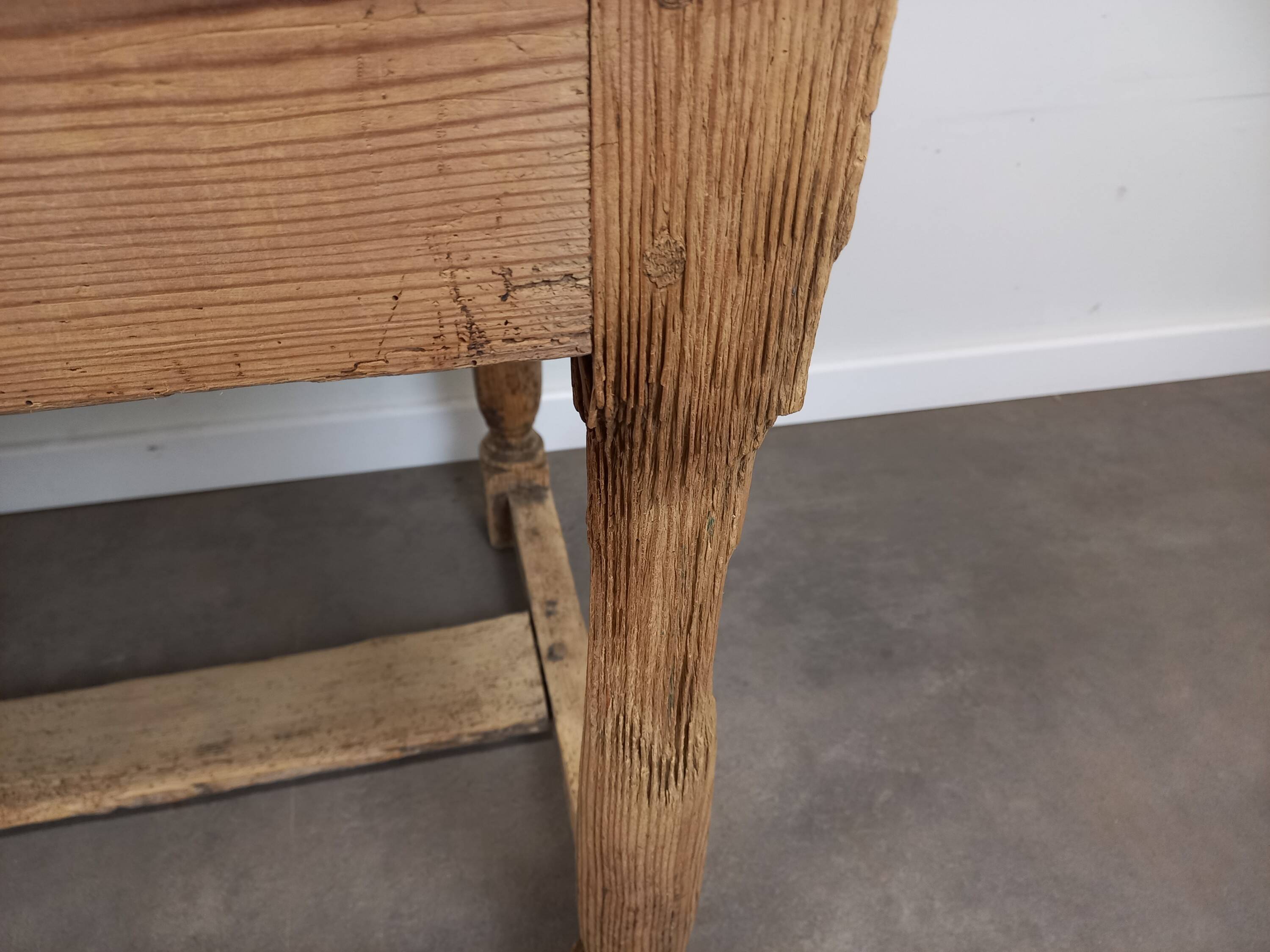 Antique farmhouse table