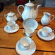 Limoges bernardaud porcelain coffee set verlaine model
