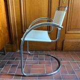 Chaise Cantilever en cuir 1970