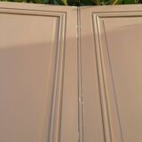 2 pairs of large 19th-century Haussmann-style cupboard doors.