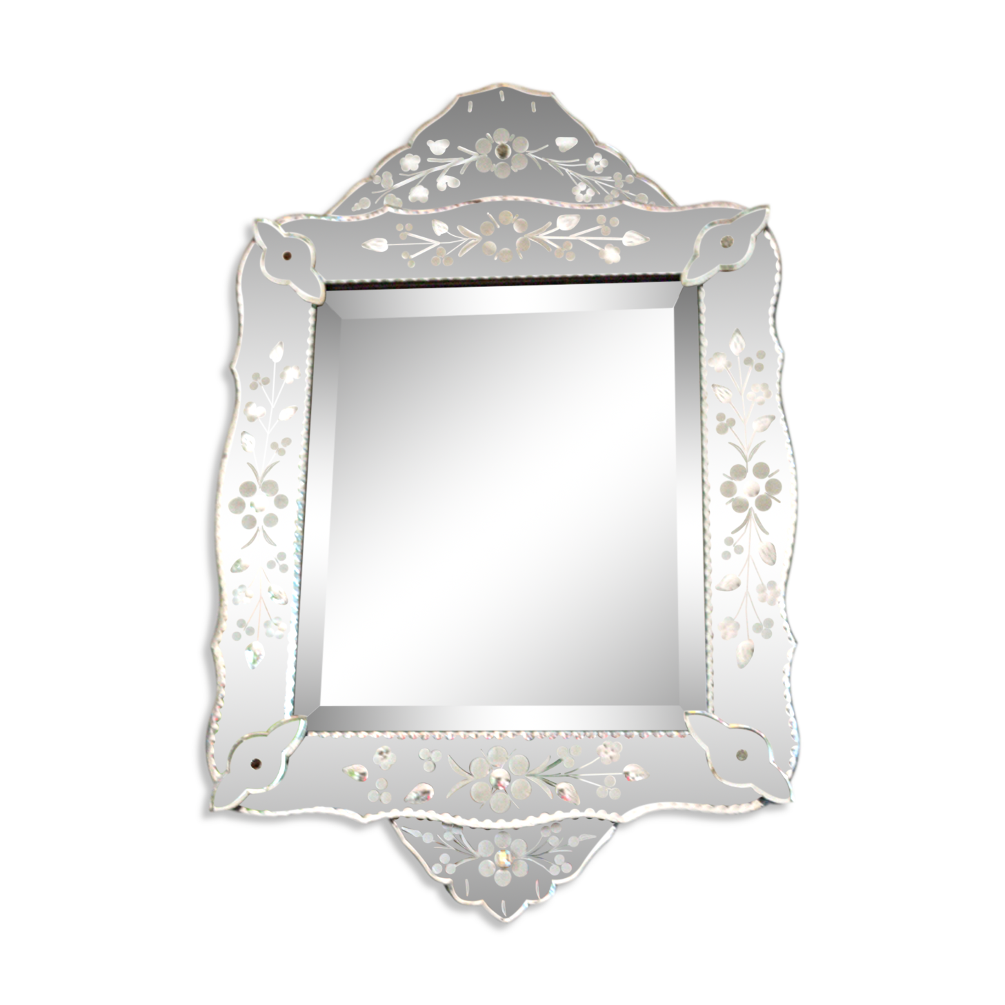 Venetian mirror 65x39cm