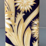 Set of 2 Royal Bavarian Echt Cobalt Porcelain Vases