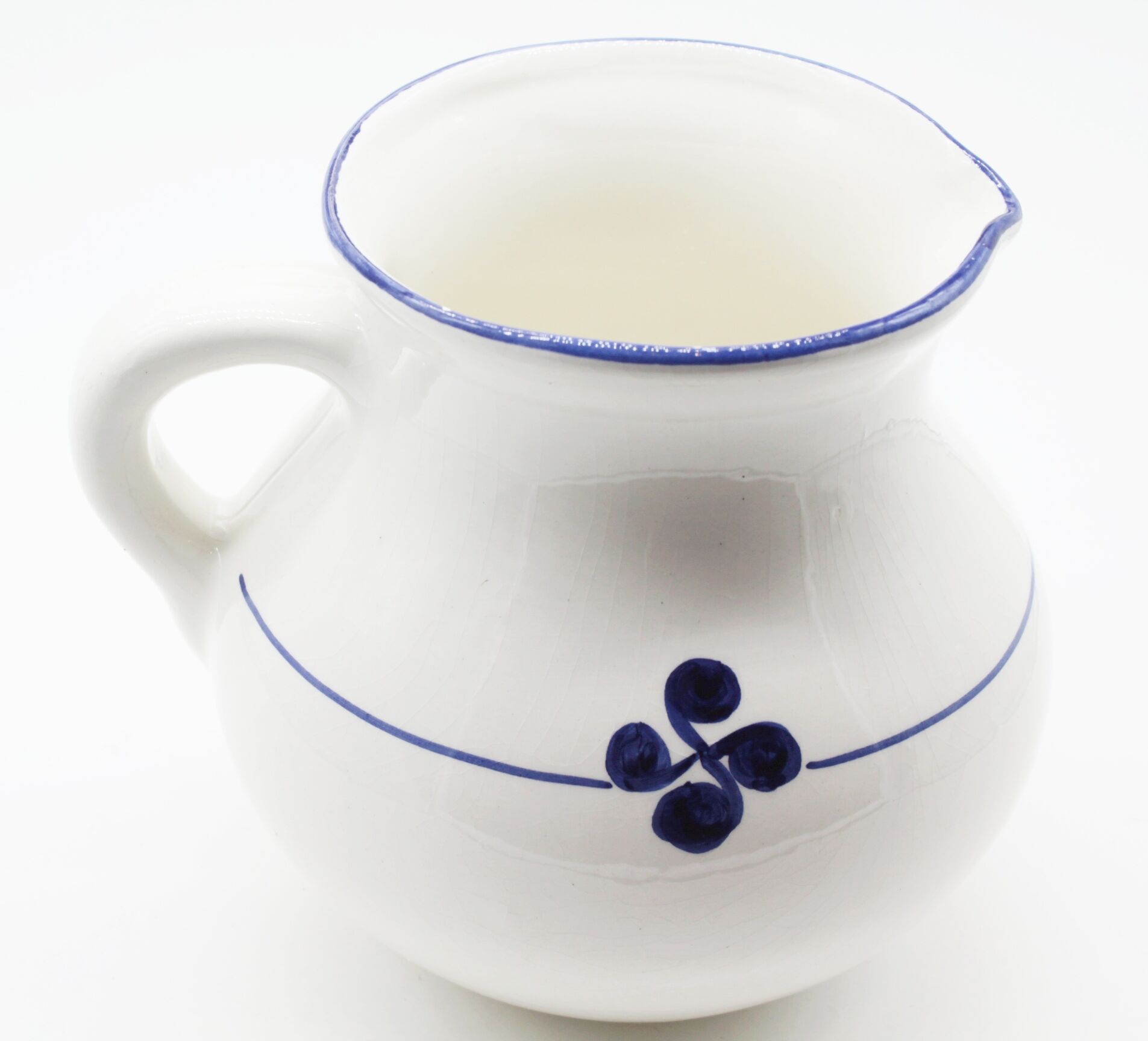 Basque ceramic pitcher