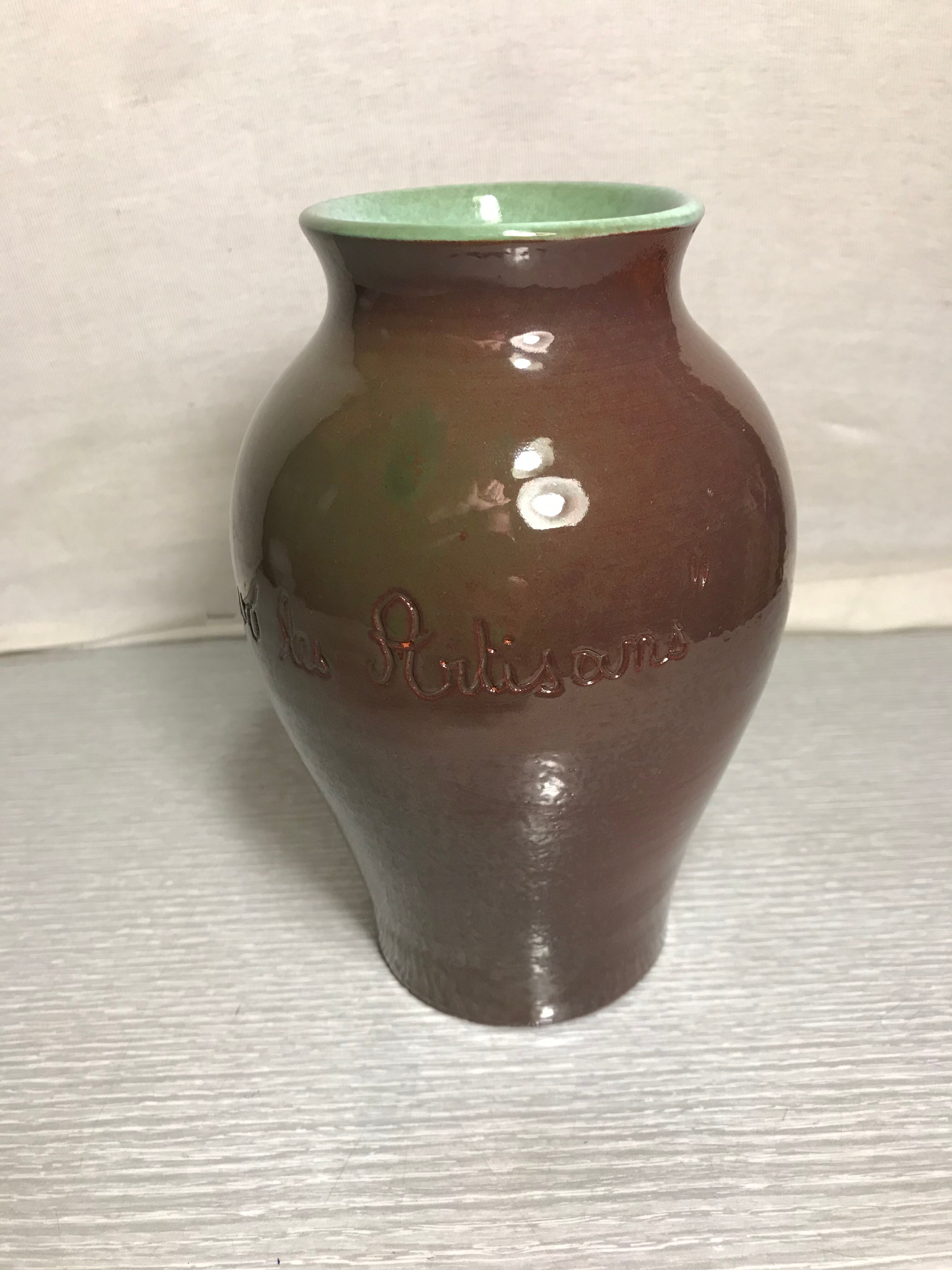 Ancient ceramic vase by Jl Royer