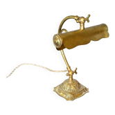 Brass desk lamp