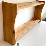 Vintage raw wood shelf