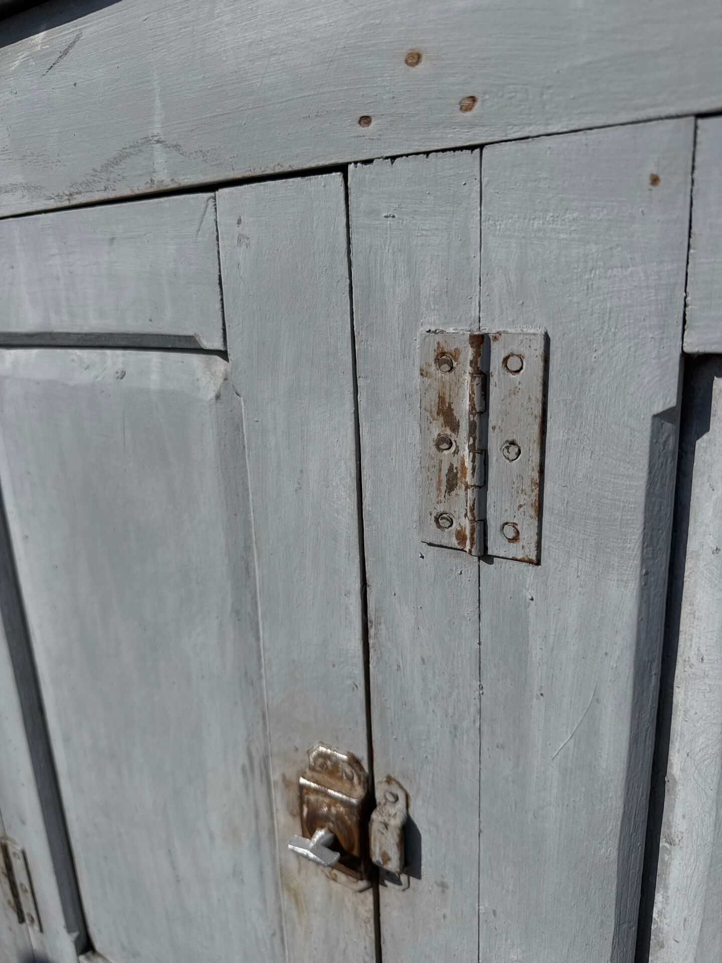 Small antique kitchen/workshop furniture