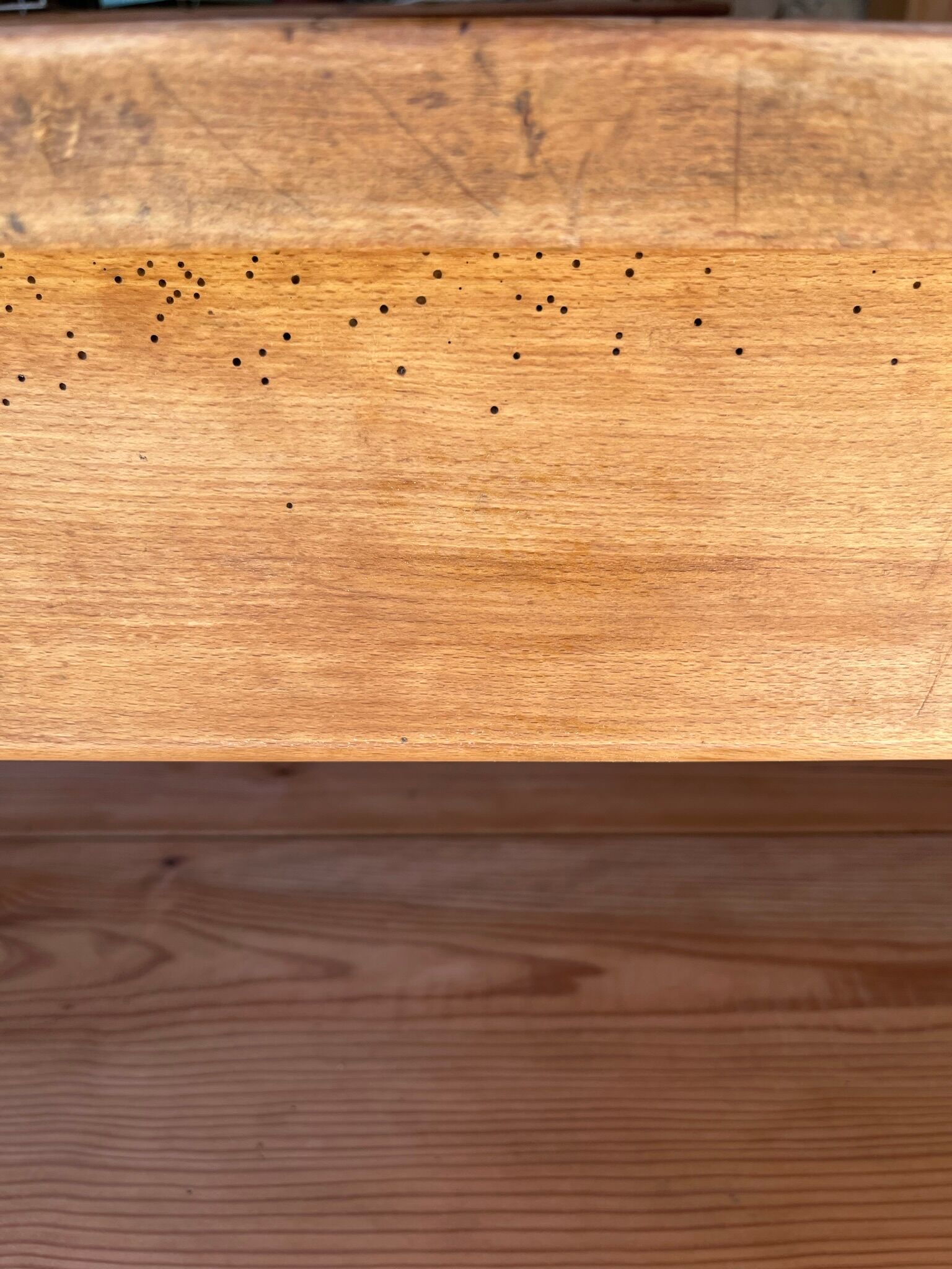 Old kitchen island/central workbench