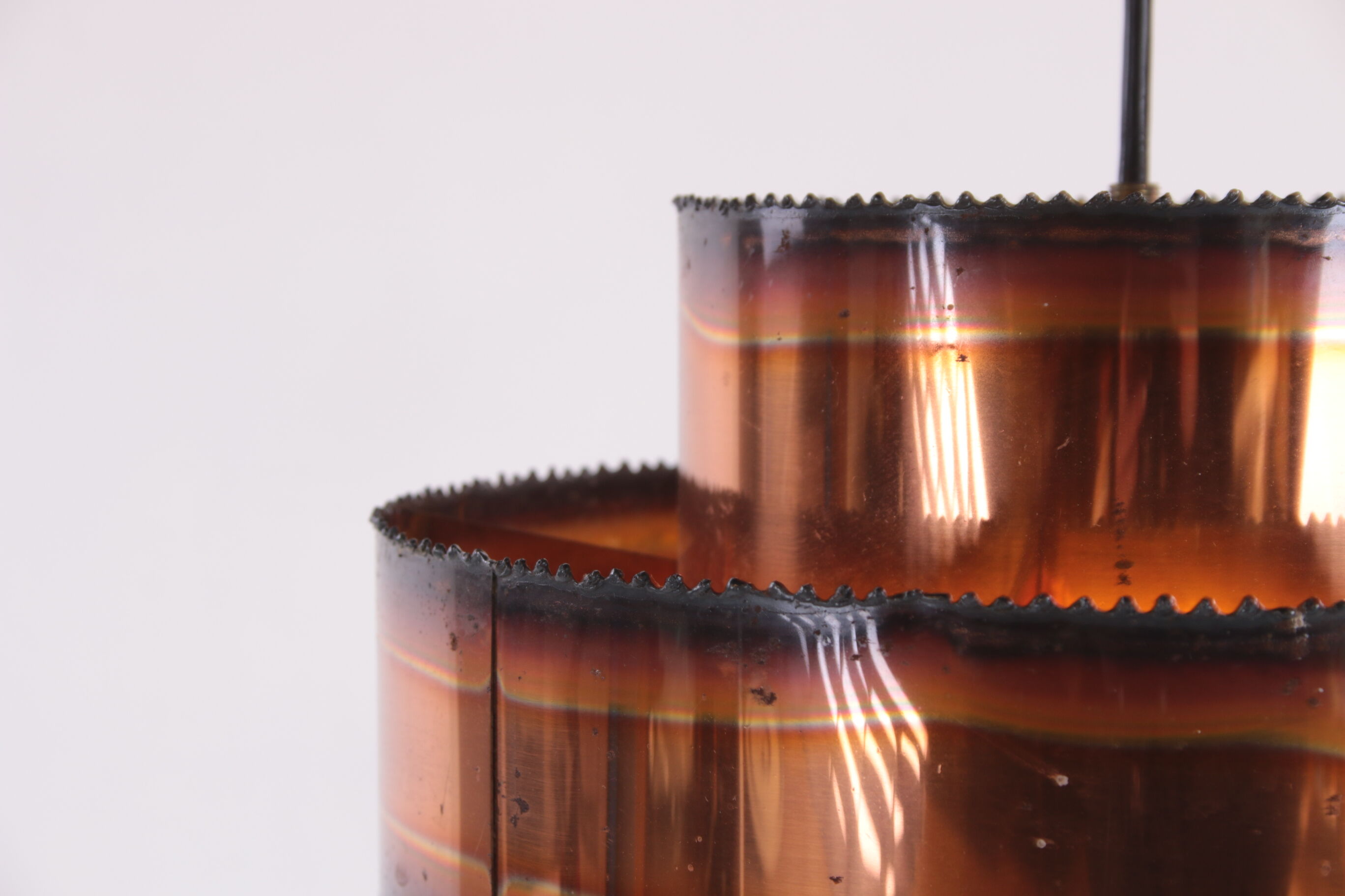 Brutalist Svend Aage Holm Sørensen Pendant Lamp