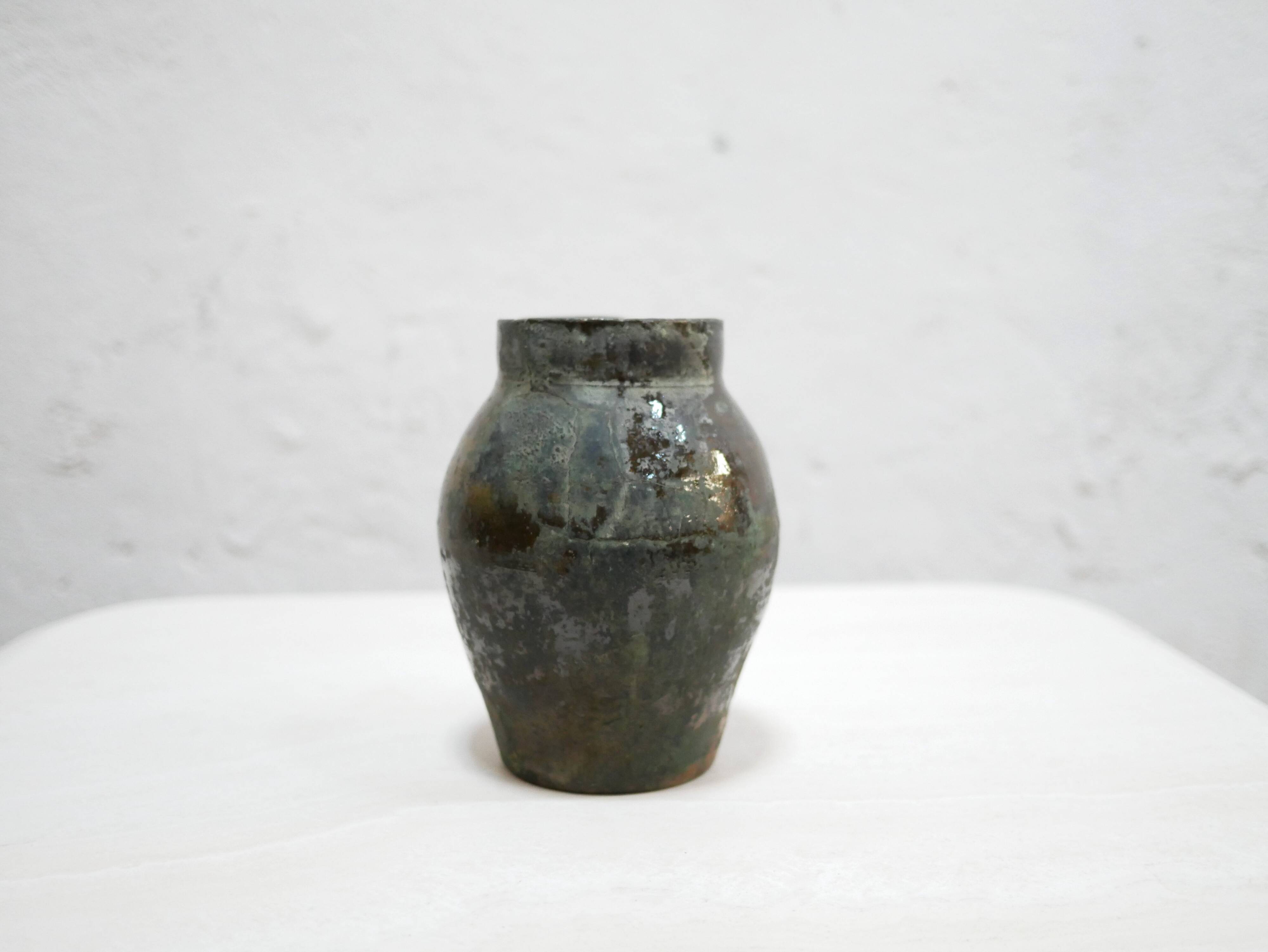 Old stoneware pot