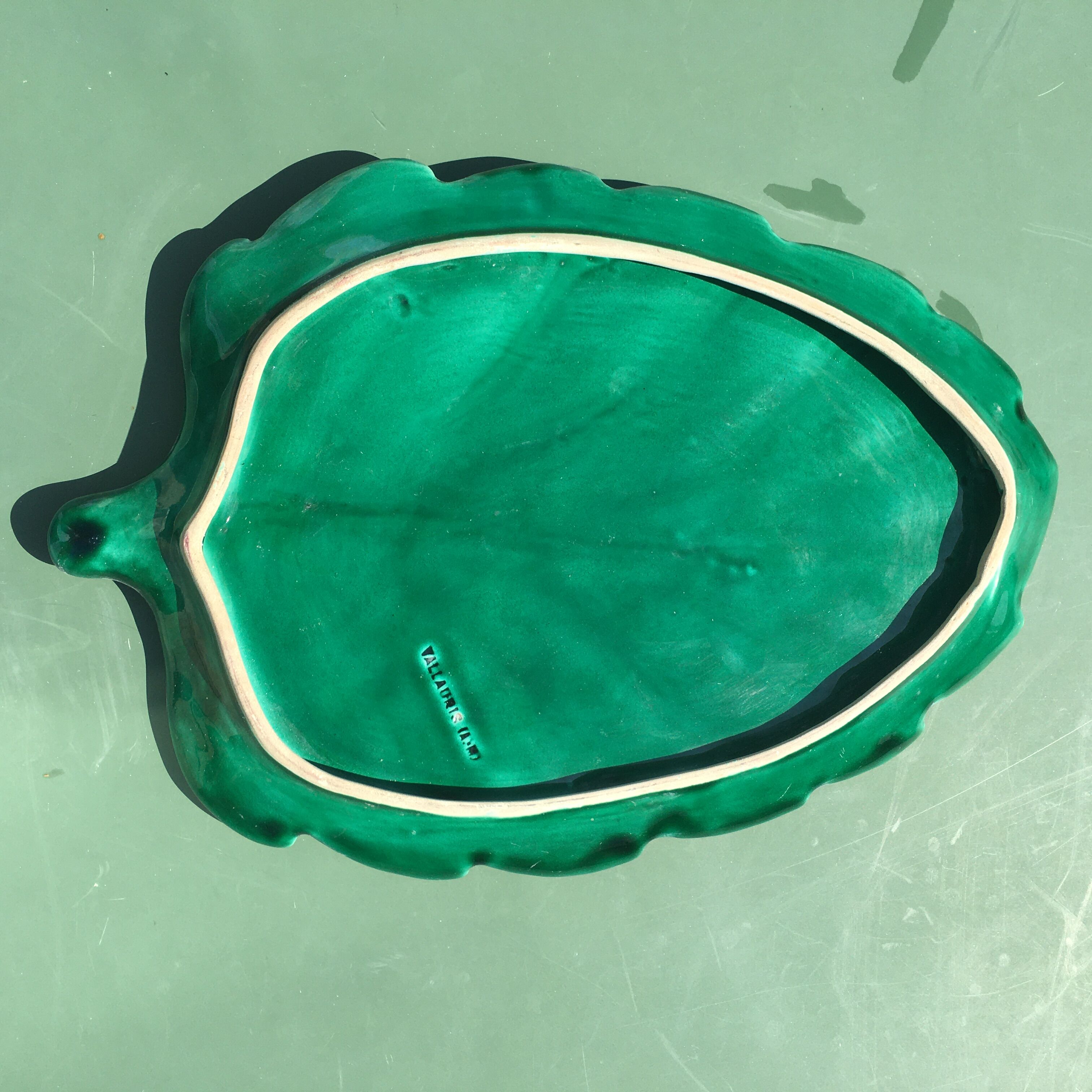 Ceramic dish Vallauris 50s