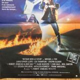 Original cinema poster "Back to the Future" Zemeckis 1985