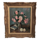 Still life bouquet of flowers oil painting