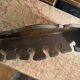Antique large kitchen utensil shelf - dark wood - origin alsace early 19th century