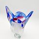 Monumental Vase Josef Hospodka Chribska Sommerso White Crystal 33cm