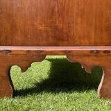 Semainier with support height in Mahogany