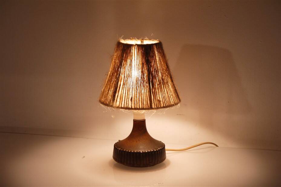 Swedish ceramic lamp by Rolf Palm