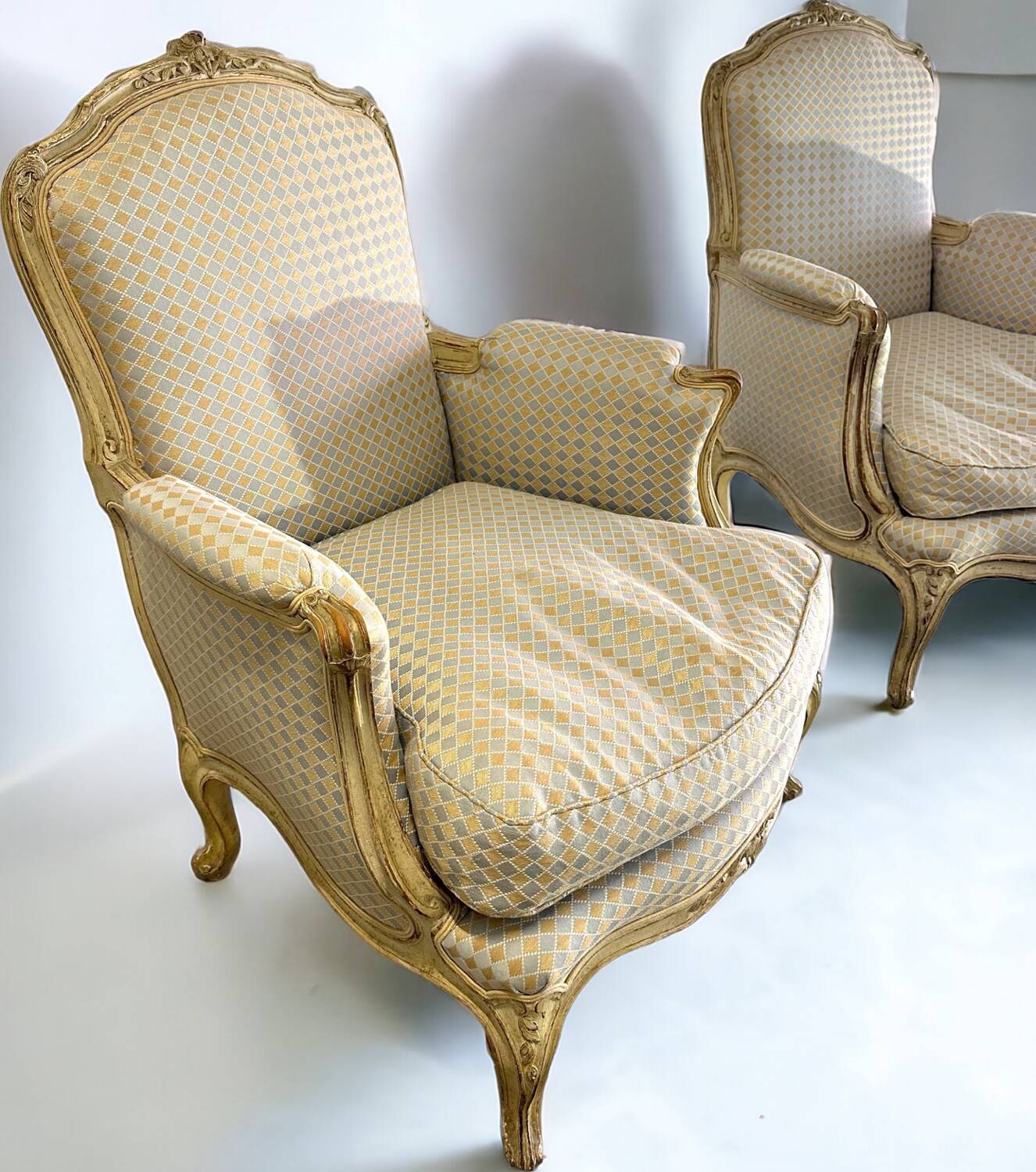 Louis XV lacquered salon from the 1900s.