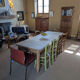 Antique extendable table