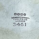 Silver-plated coffee pot by Benetfink & Co.