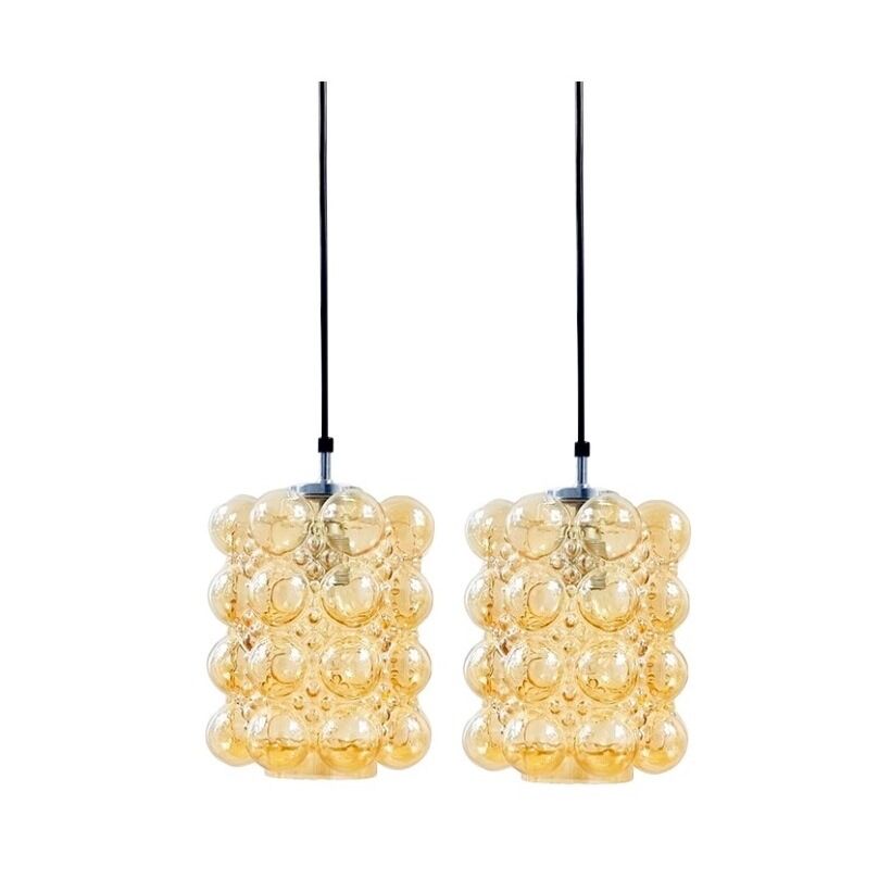 Paire de suspensions par Helena Tynell pour Limburg, Allemagne, 1960s