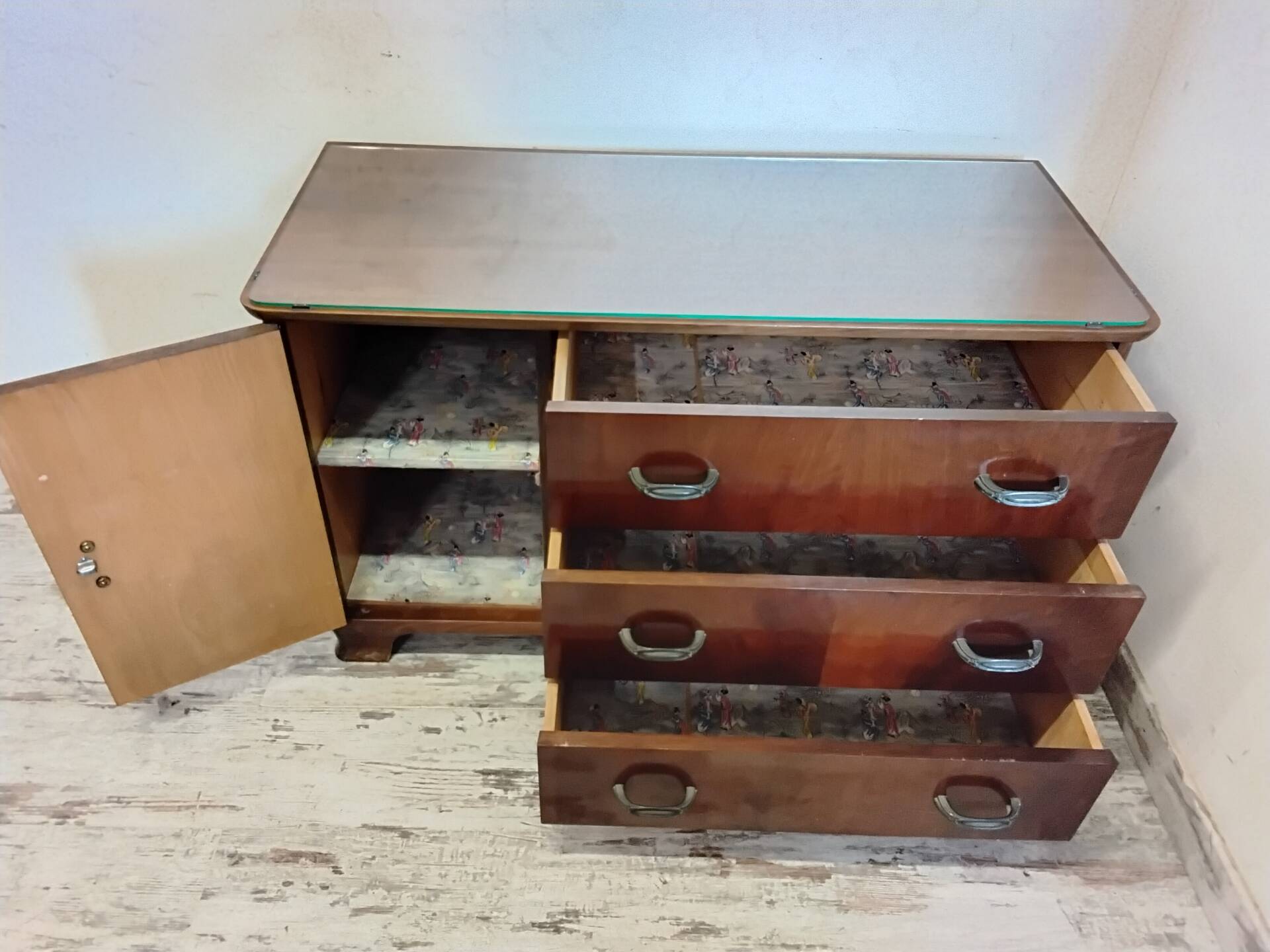 Vintage wooden buffet