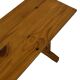 Vintage Scandinavian pinewood bench from the 1960's modern design
