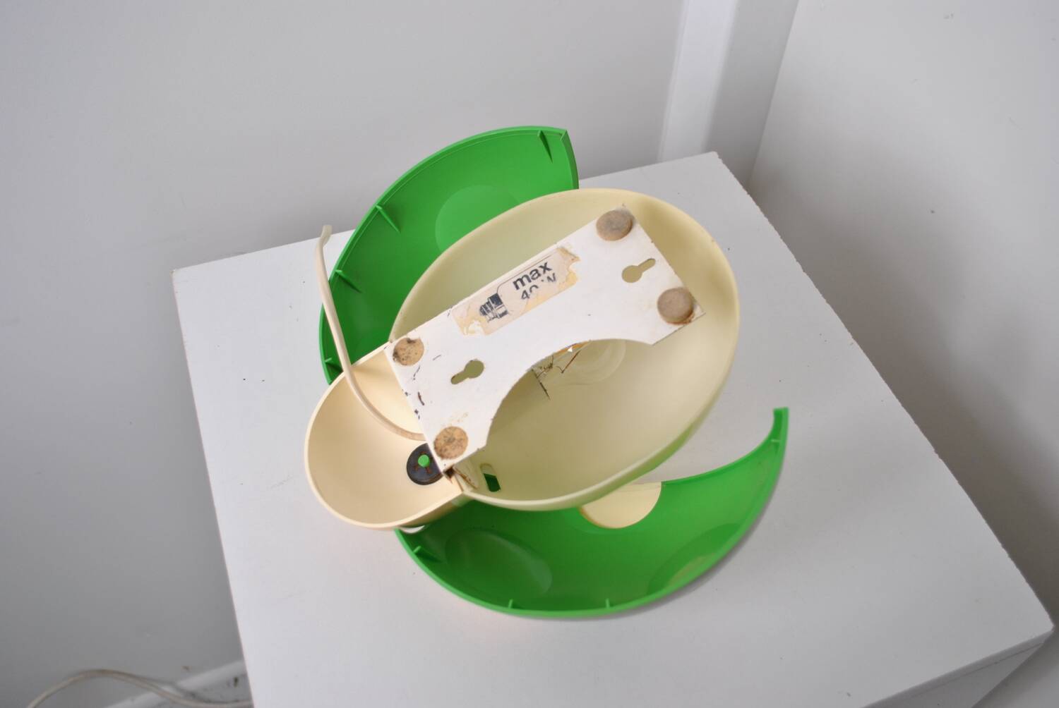 Lucinelle ladybug wall lamp by Jean-Pierre Vitrac 1979