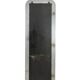 Rectangular mirror, polished metal. Italy, 1970s
