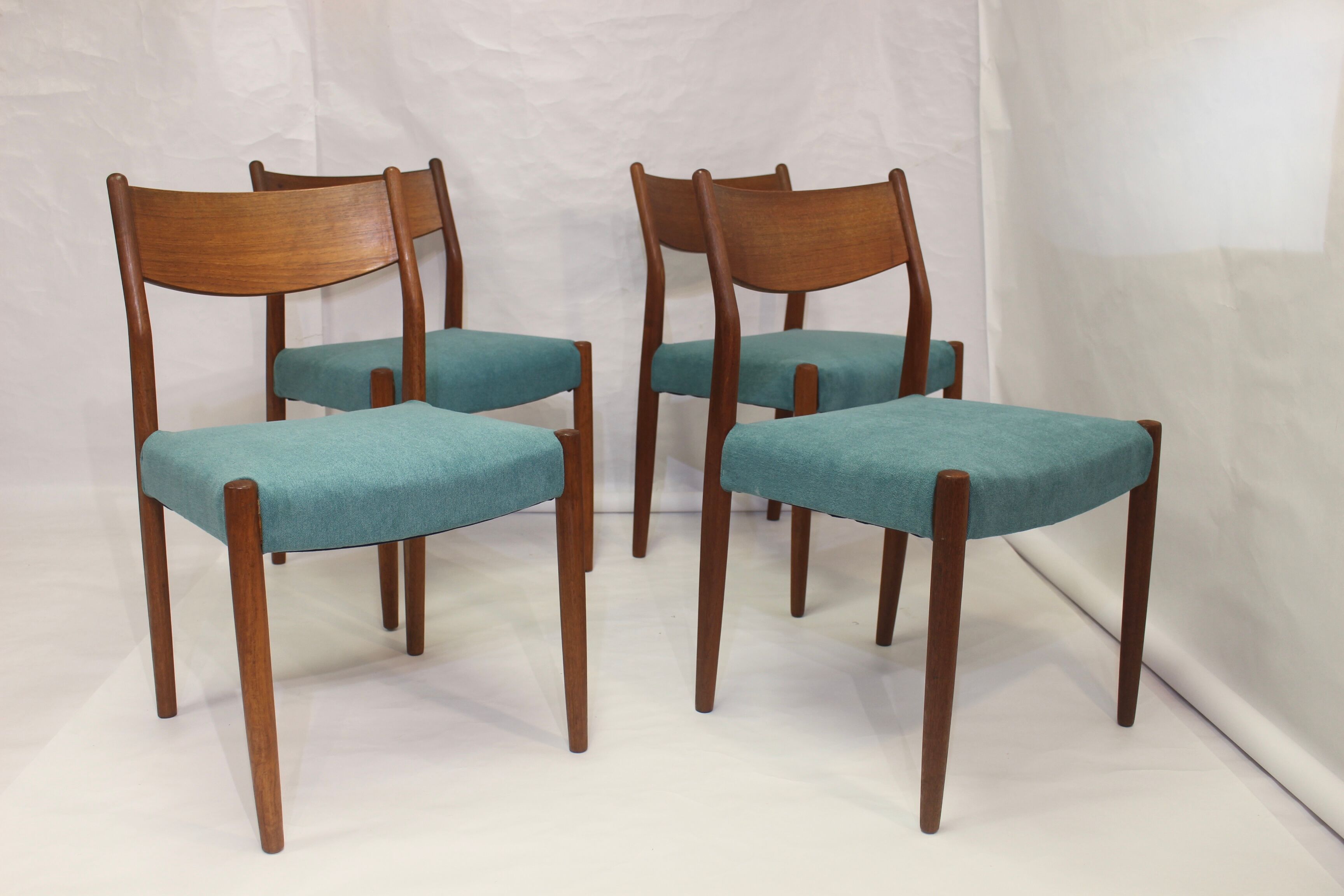 Set de 4 chaises en teck  Cees Braakman pour Pastoe 1960