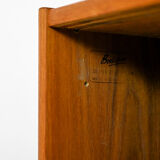 Swedish bookcase with display case