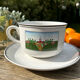 Large cup and saucer Villeroy and Boch Naïf