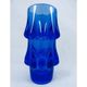 Blue Art Glass Vases By Jiri Brabec For Sklo Union Rosice   1970 S