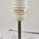 Lamp base design David Lange model Crystal 70s